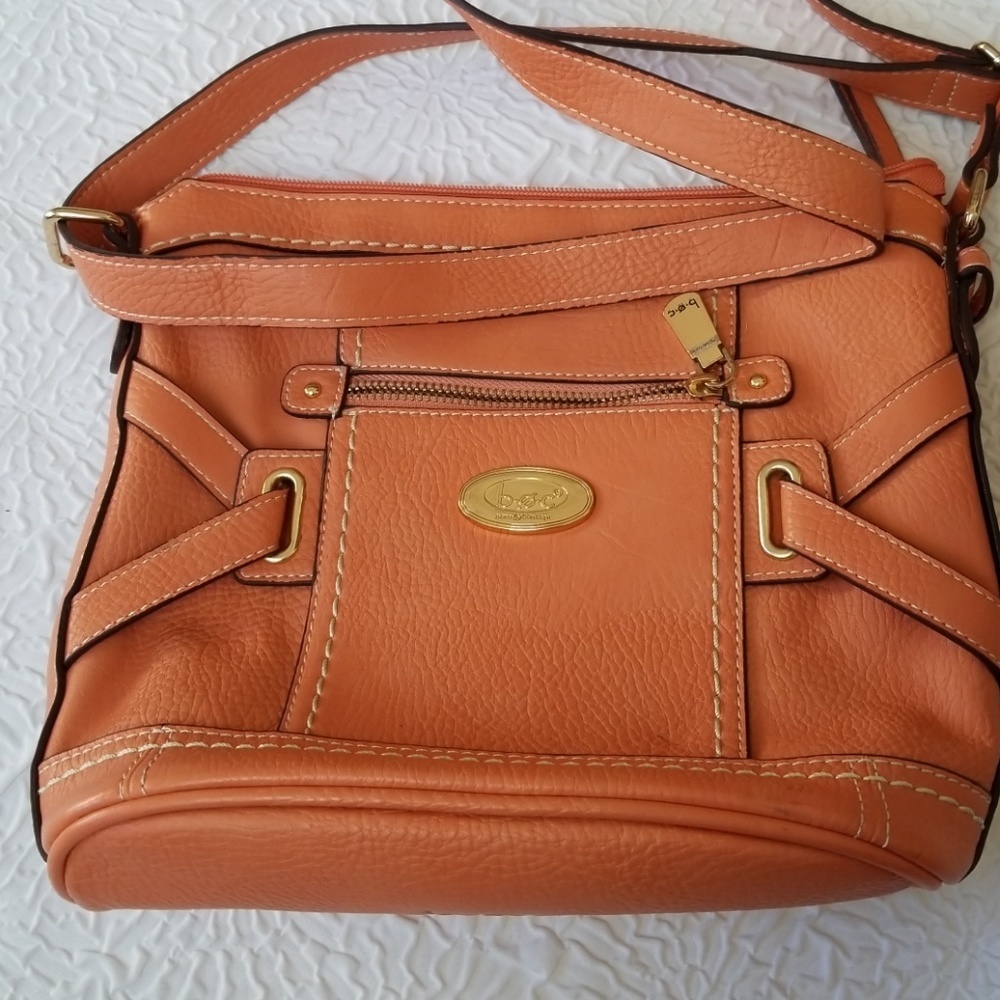 Born Concept Pebble Faux Leather Crossbody Purse
